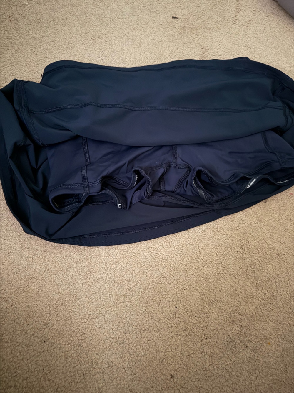 lululemon athletica Navy Mini Skirt - Picture 2 of 3